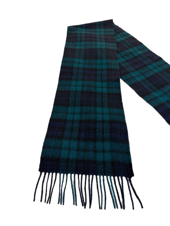 Edinburgh Lambswool Collection Scarf NWT – Black Watch Tartan - Made in Scotland - Picture 6 of 11